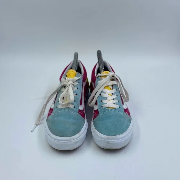 Vans multi colored old Skool junior size 5.5 - Picture 2 of 6
